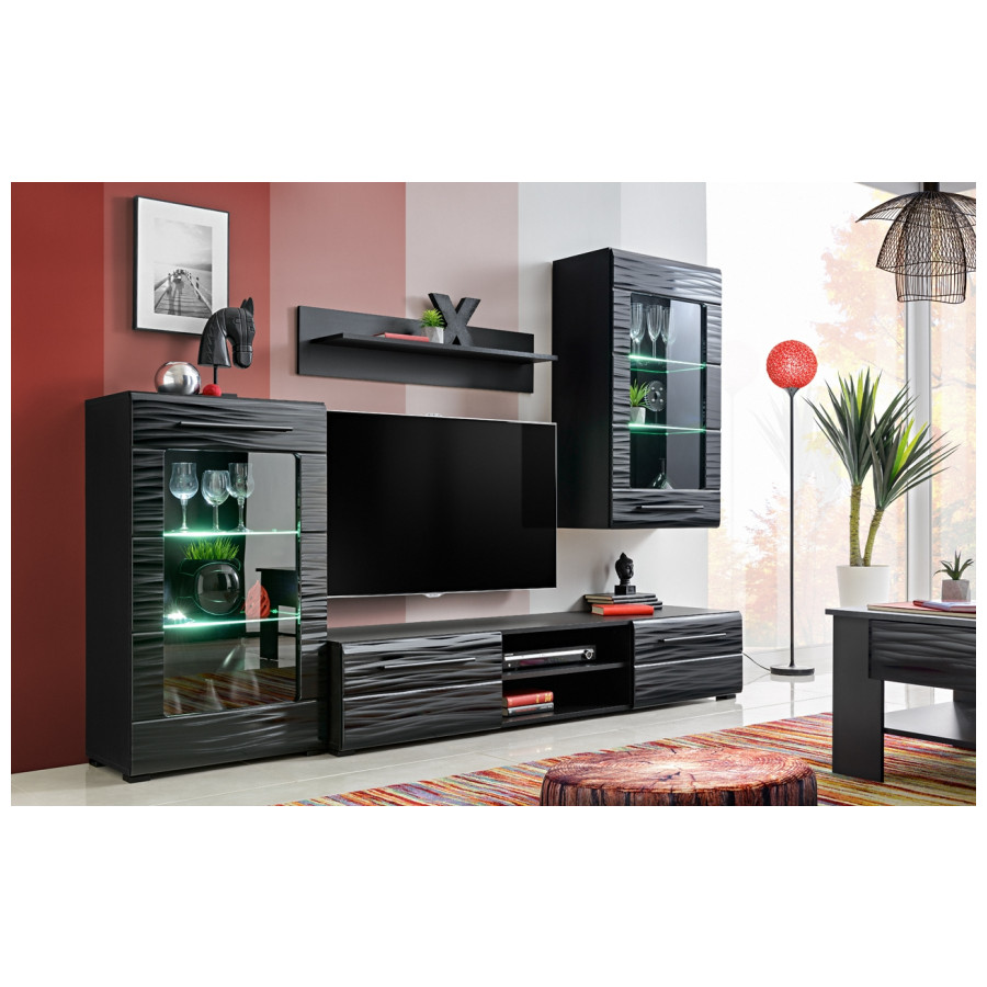 Set mobilier living Timber 1